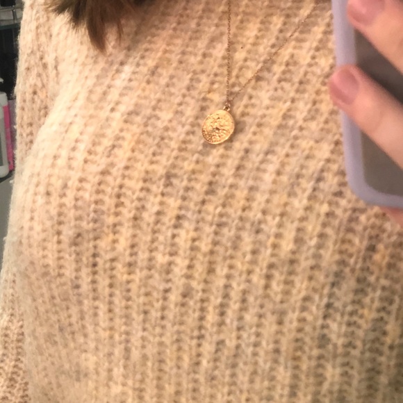 Garage cropped mock neck sweater. - Picture 2 of 3